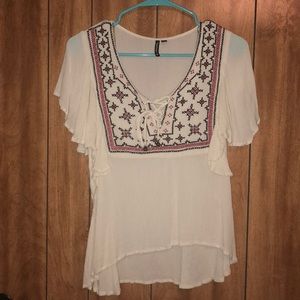 Heartsoul embroidered shirt very classy